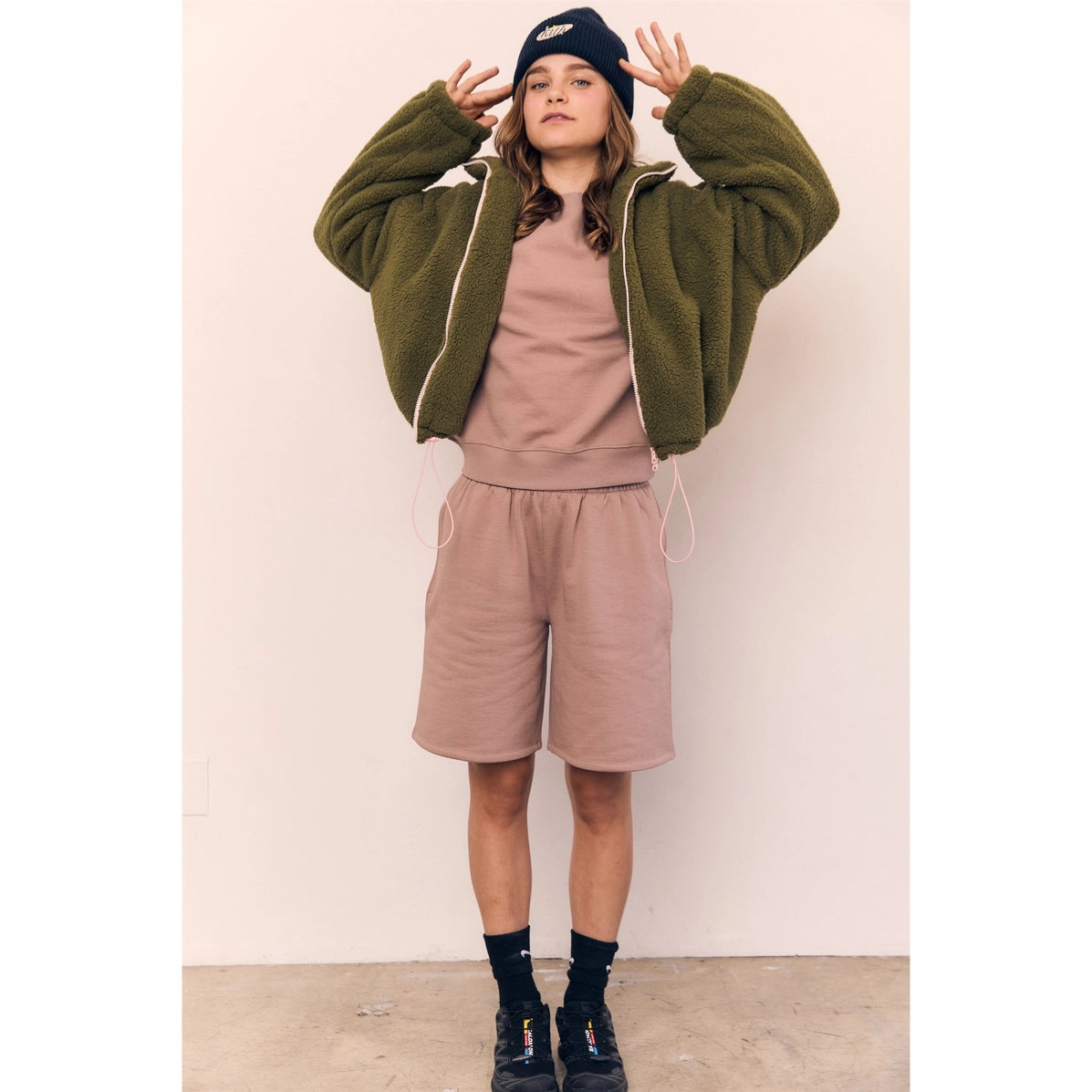 Blank Lab - Fleece Shorts | Taupe