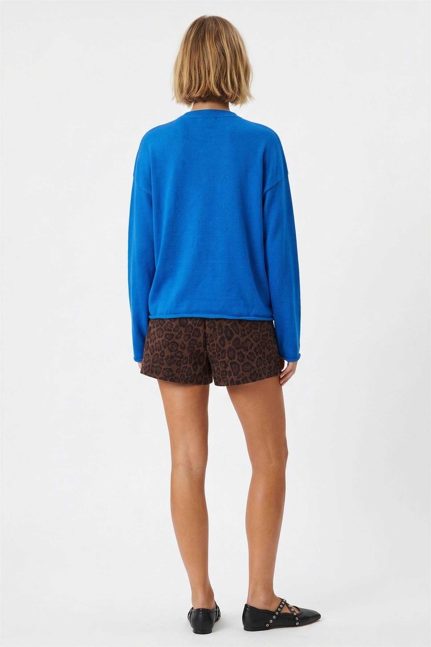 Twentifourth - Henley Cotton Sweater | Coastal Blue