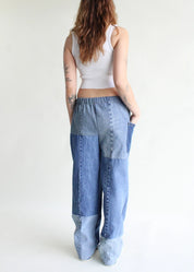 American Recycled Clothing - Spliced Denim