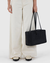 Baggu - Medium Nylon Bowler Bag | Black