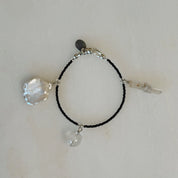 Sea + Pattern - Gem Charm Bracelet