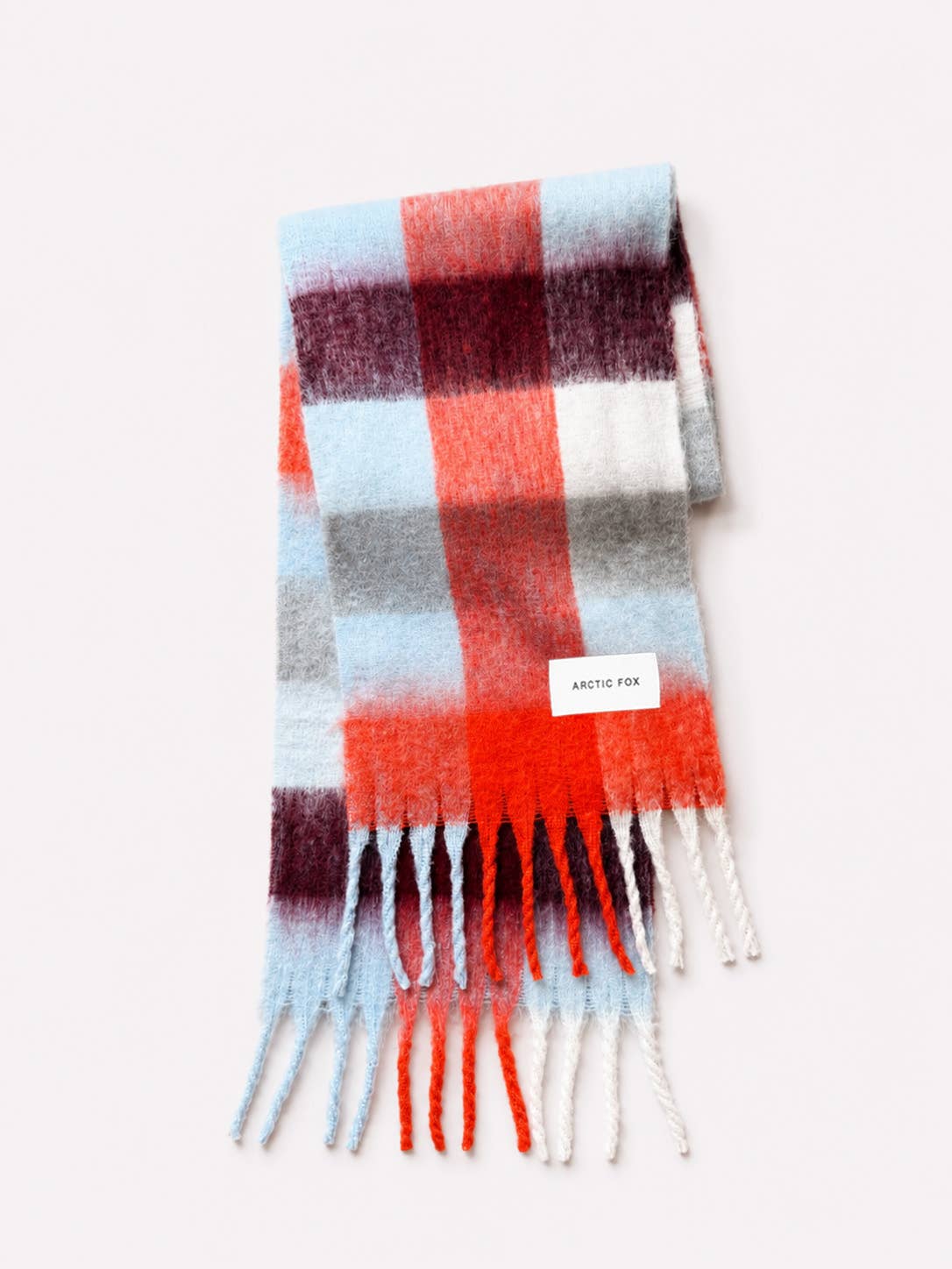 Arctic Fox & Co. - The Reykjavik Scarf | Red Blue Check