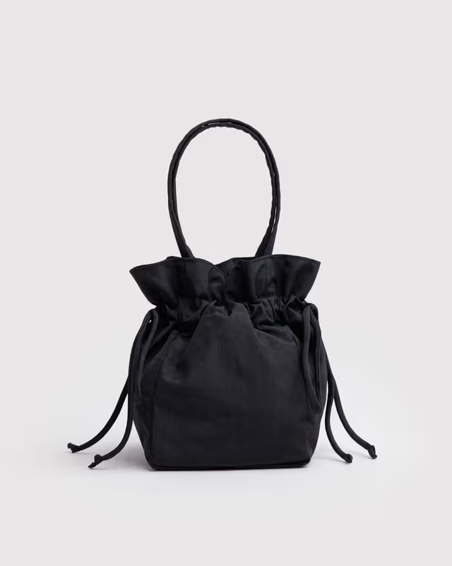 Baggu - Nylon Drawstring Bag | Black