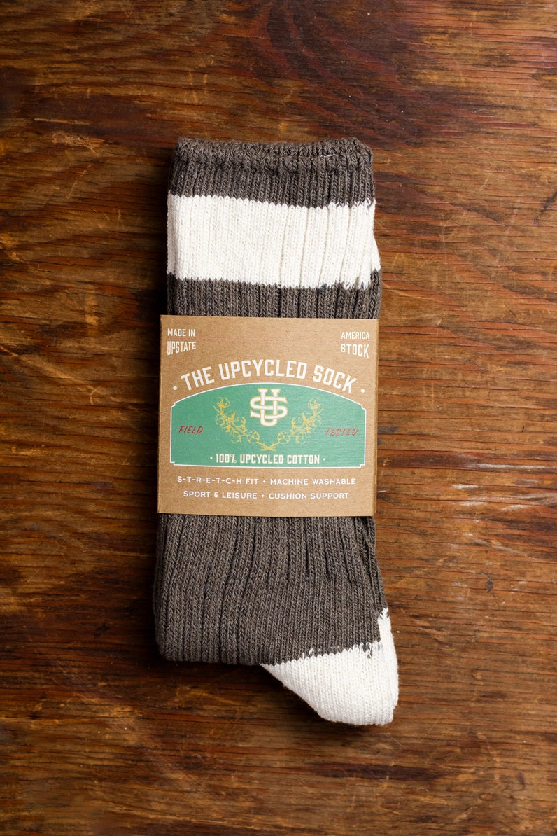 Upstate Stock - The Upcycled Sock | Steel Grey