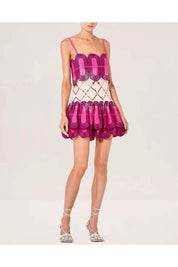 Alexis Rorschach Pink Bettina Dress (S)