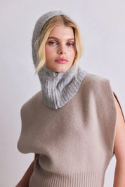 Arctic Fox & Co. - The Alpaca Balaclava with Zip | Blizzard Grey