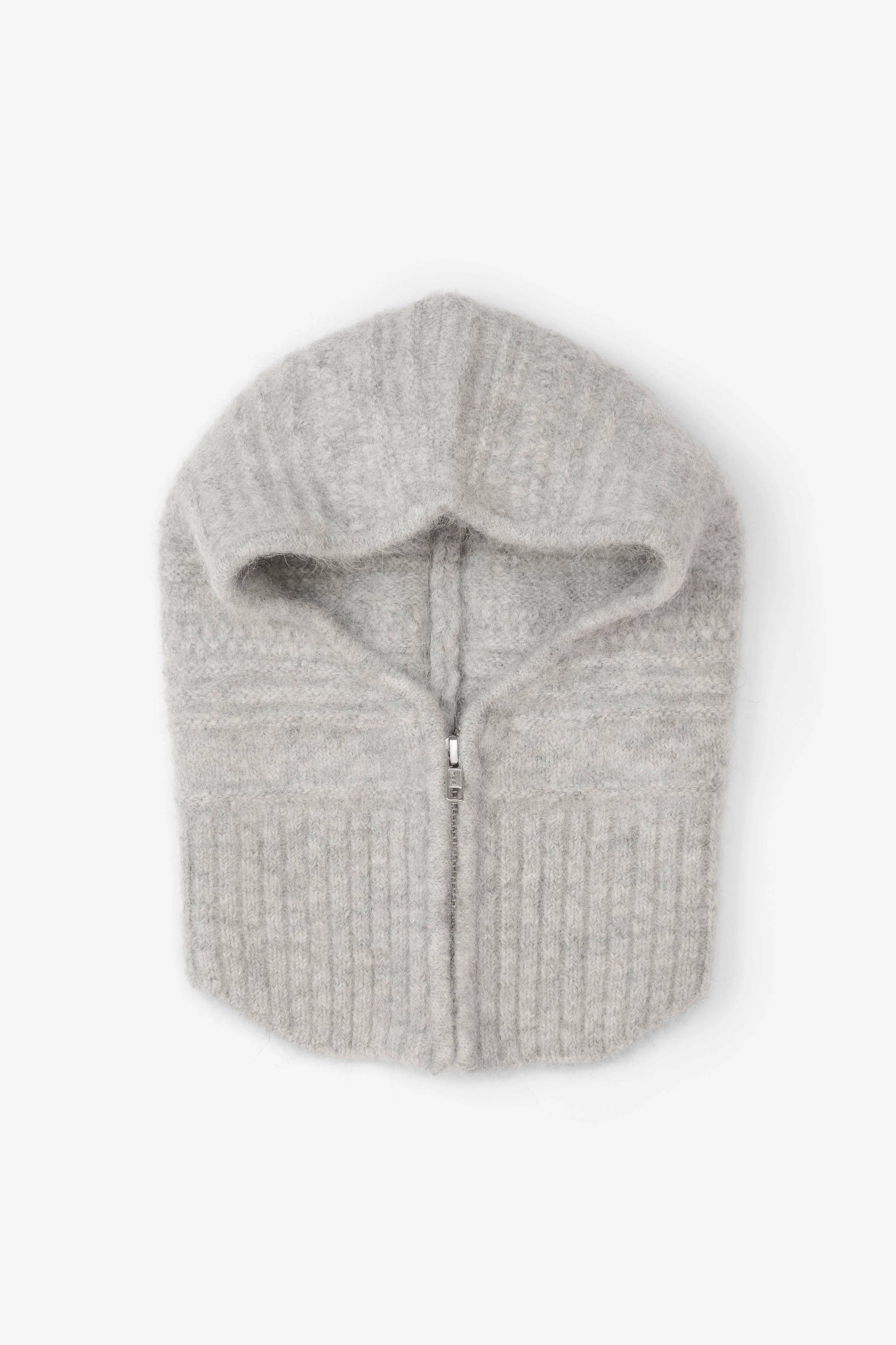 Arctic Fox & Co. - The Alpaca Balaclava with Zip | Blizzard Grey