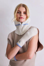 Arctic Fox & Co. - The Alpaca Balaclava with Zip | White