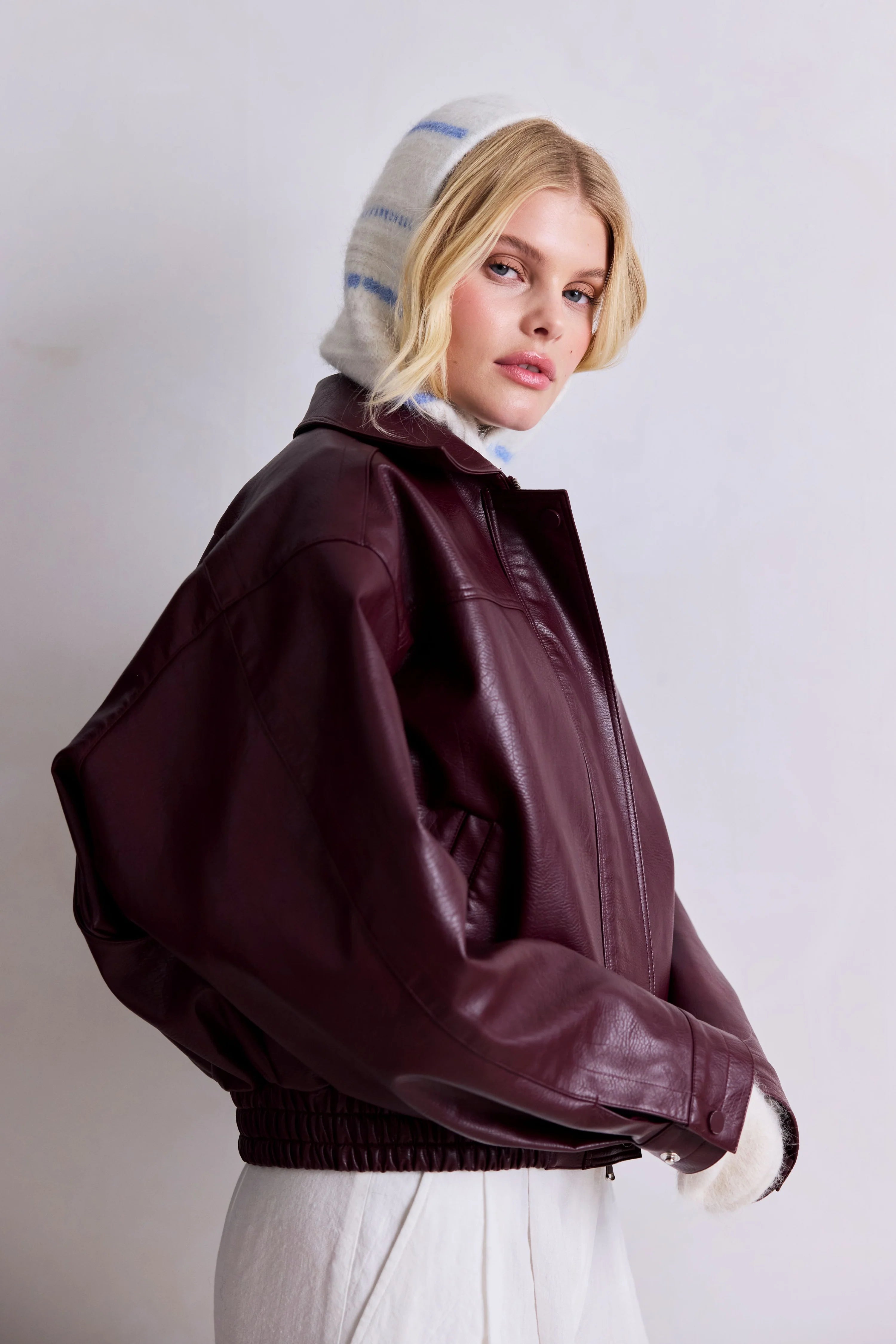 Arctic Fox & Co. - The Alpaca Balaclava with Zip | White