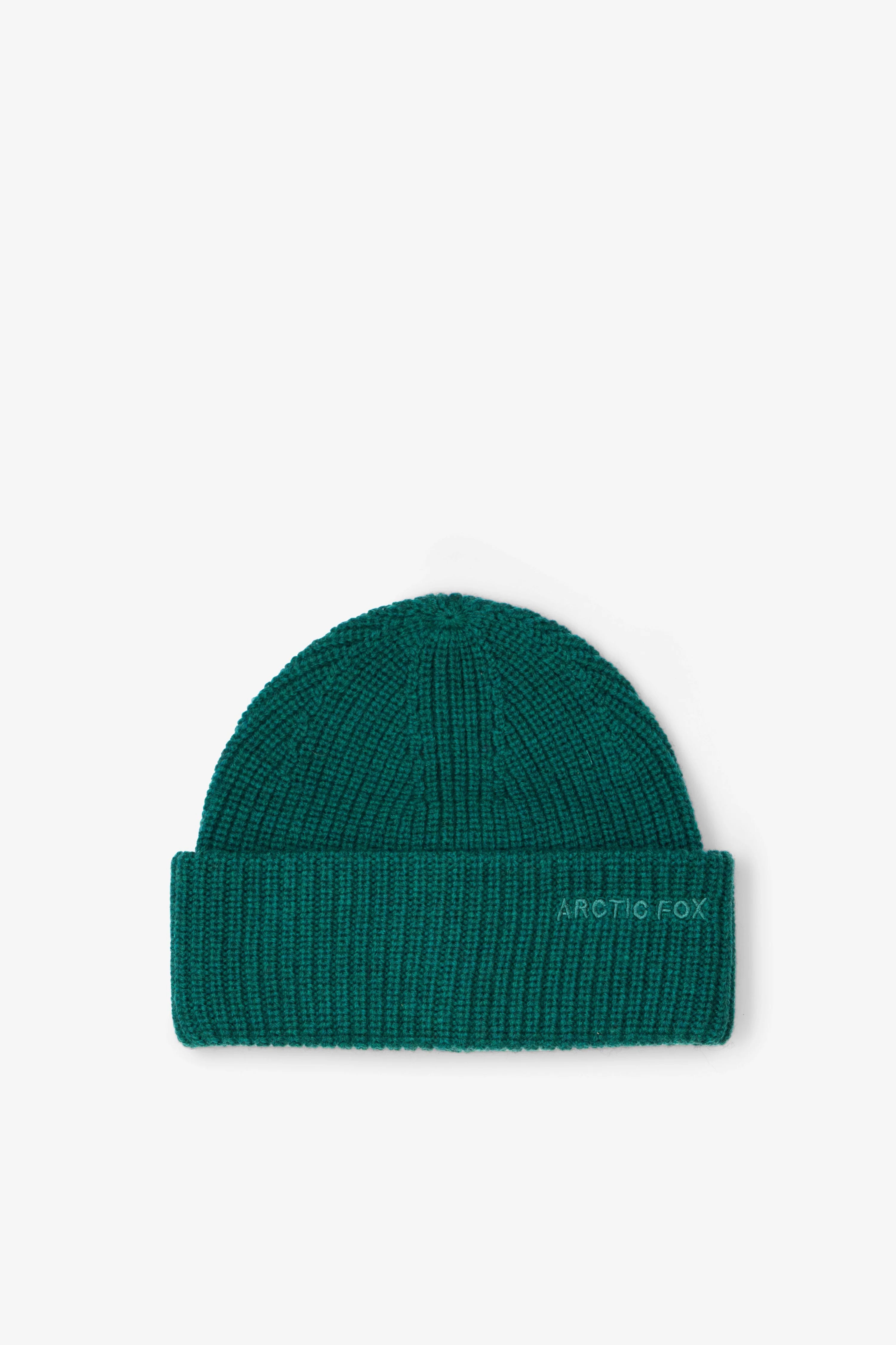 Arctic Fox & Co. - Embroidered Merino Wool Beanie | Alpine Fern