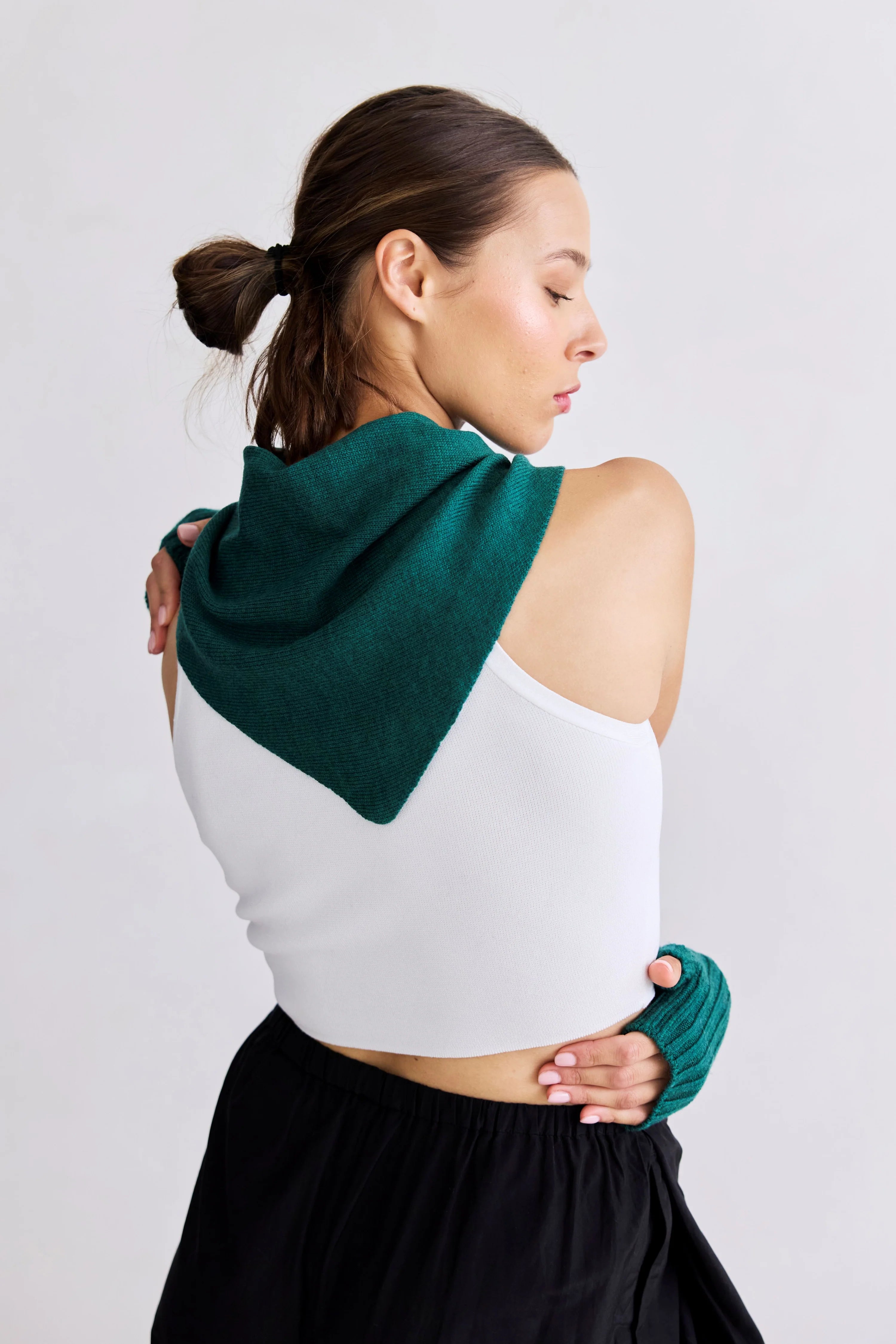 Arctic Fox & Co. - Merino Wool Triangle Scarf | Alpine Fern