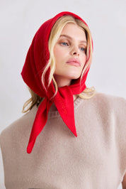 Arctic Fox & Co. - Merino Wool Triangle Scarf | Flame Red