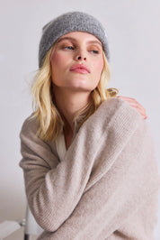 Arctic Fox & Co. - The Mohair Beanie | Arctic Grey