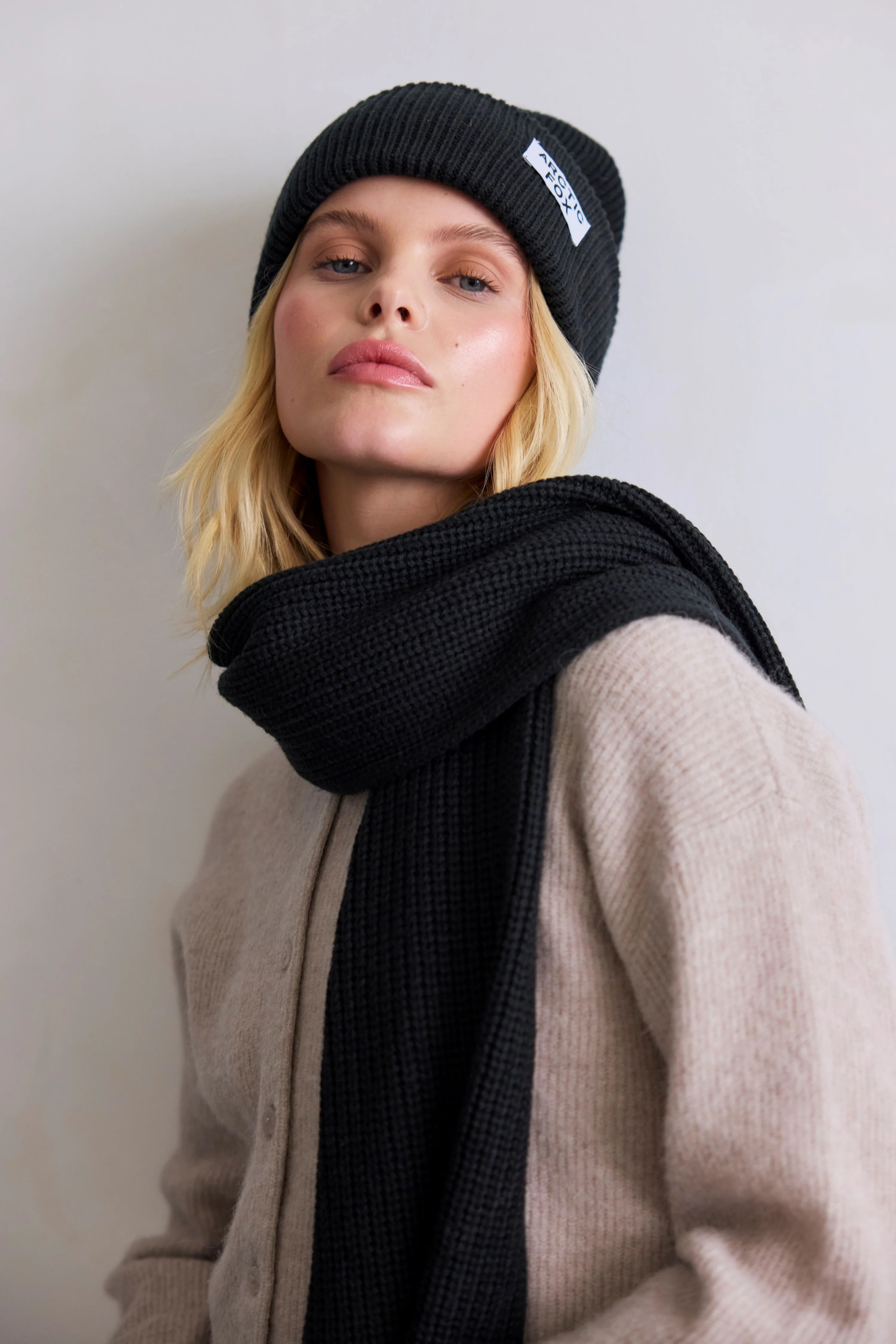 Arctic Fox & Co. -  Recycled Bottle Beanie | Black Onyx