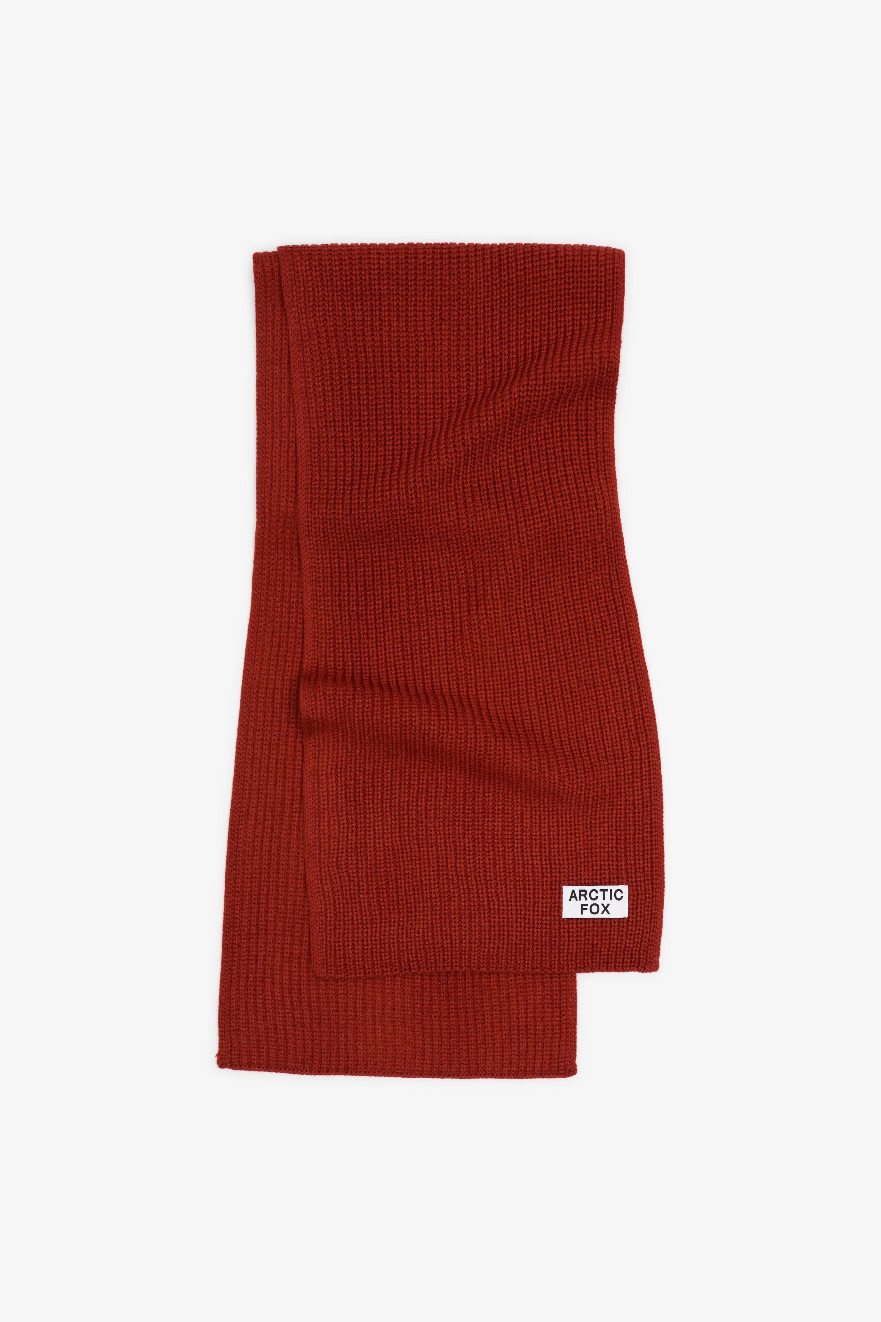 Arctic Fox & Co. -  Recycled Bottle Scarf | Deep Terracotta