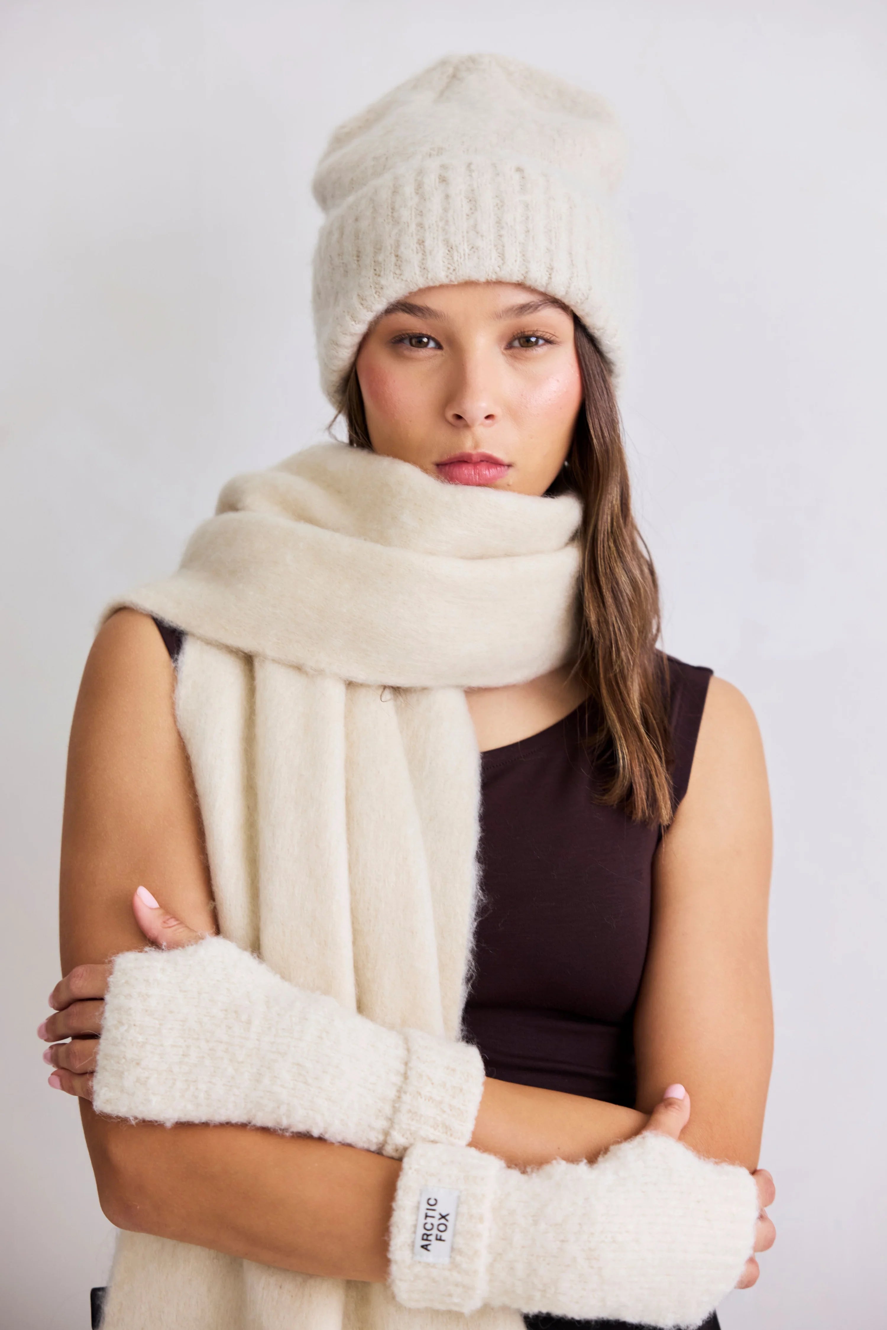 Arctic Fox & Co. - The Reykjavik Beanie Hat | Pebble Beige