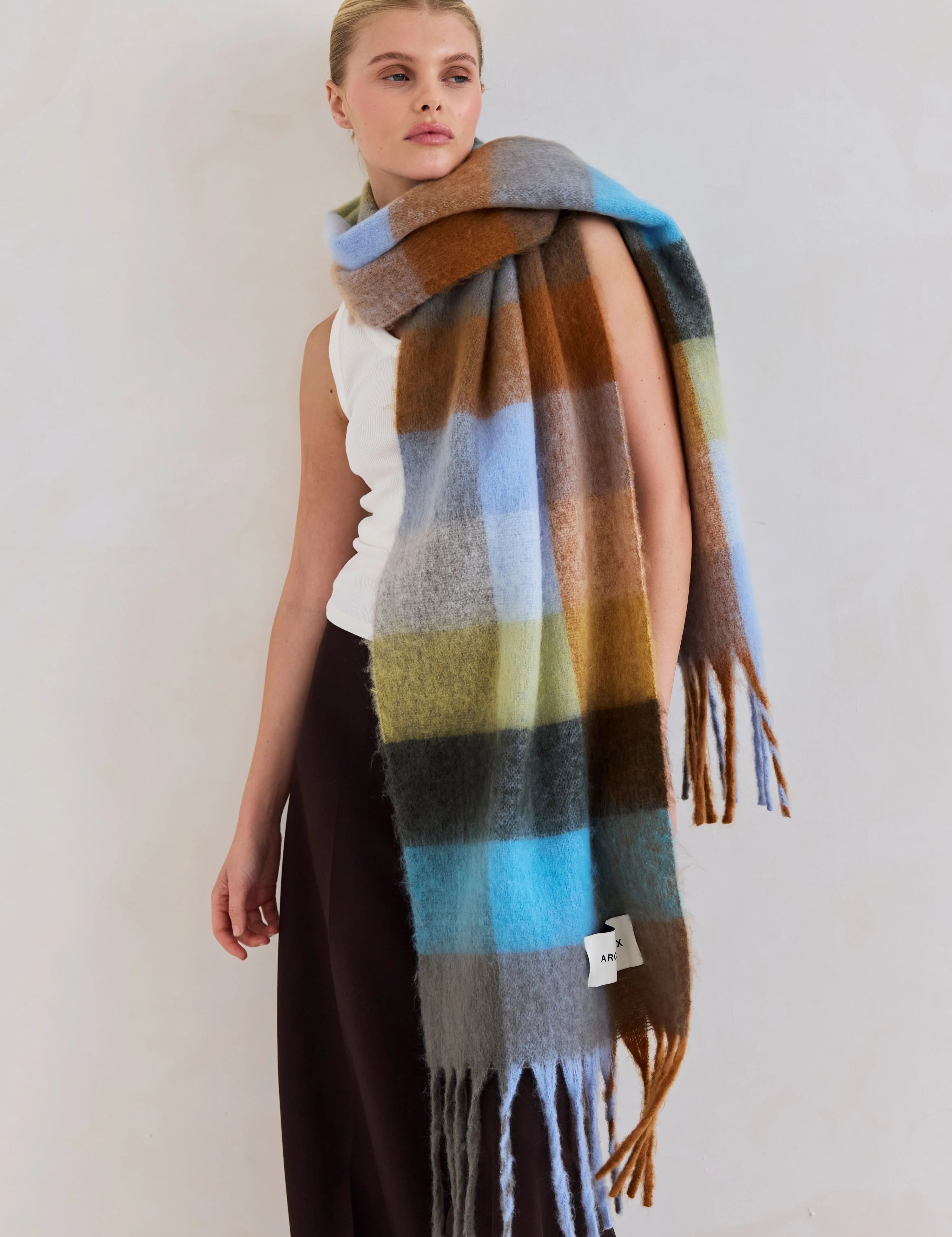 arctic-fox-recycled-reykjavik-scarf-blue-orange-check-autumn-winter-25-m6.webp