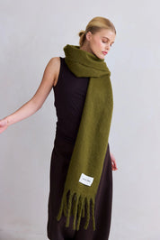 Arctic Fox & Co. - The Reykjavik Scarf | Sea Kelp Green