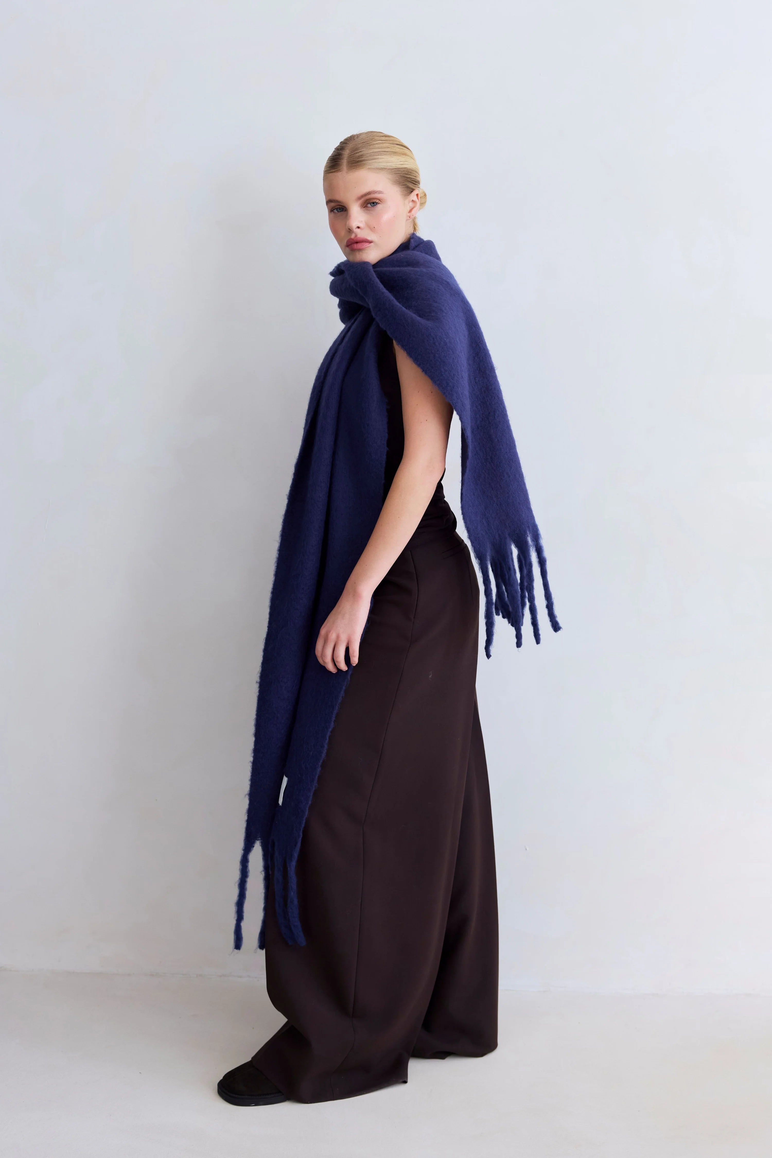 Arctic Fox & Co. - The Reykjavik Scarf | Midnight Blue