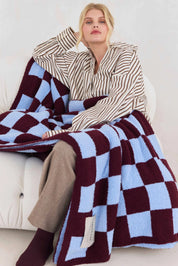 Arctic Fox & Co. - The Teddy Throw | Blue Check