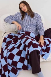 Arctic Fox & Co. - The Teddy Throw | Blue Check