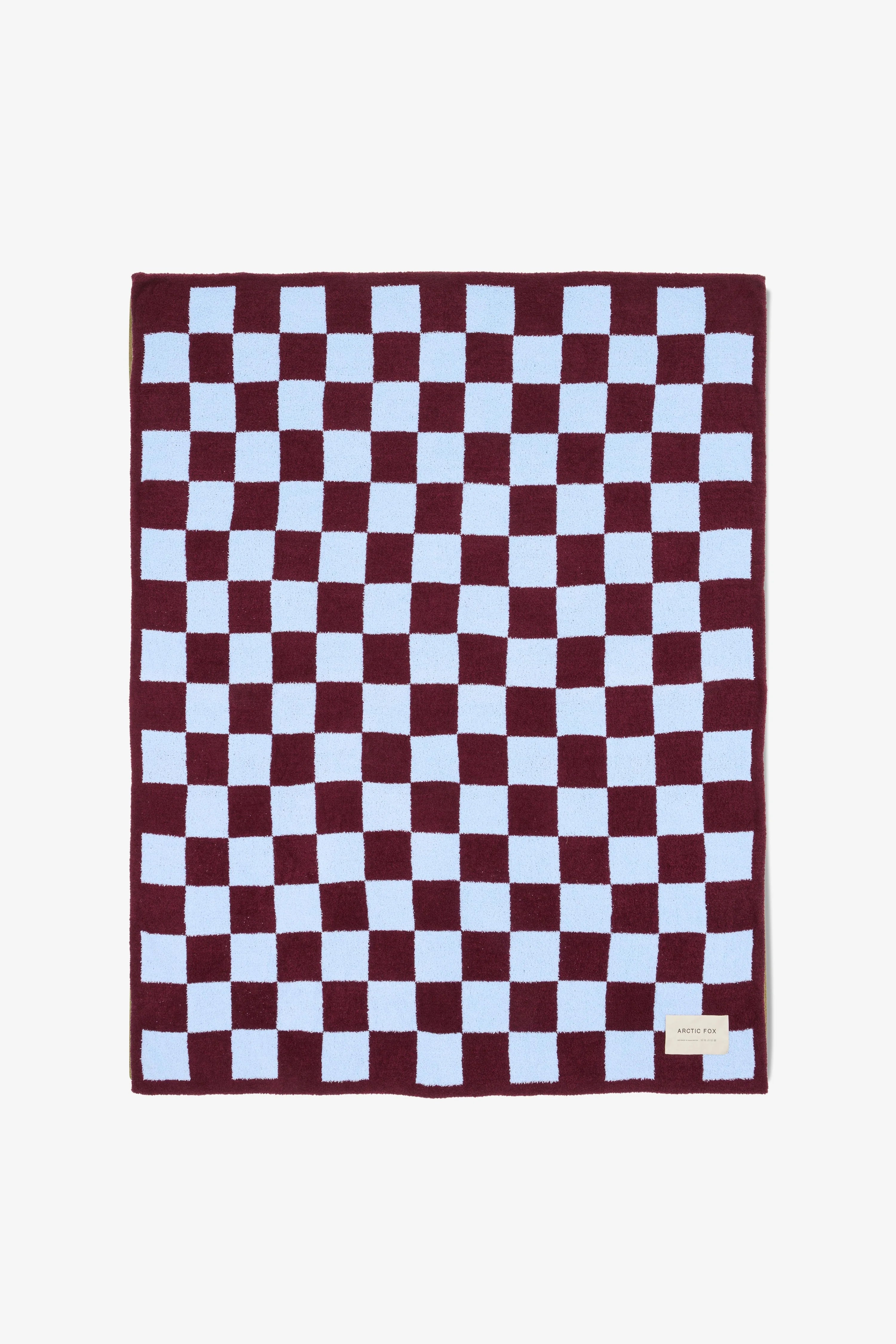 Arctic Fox & Co. - The Teddy Throw | Blue Check