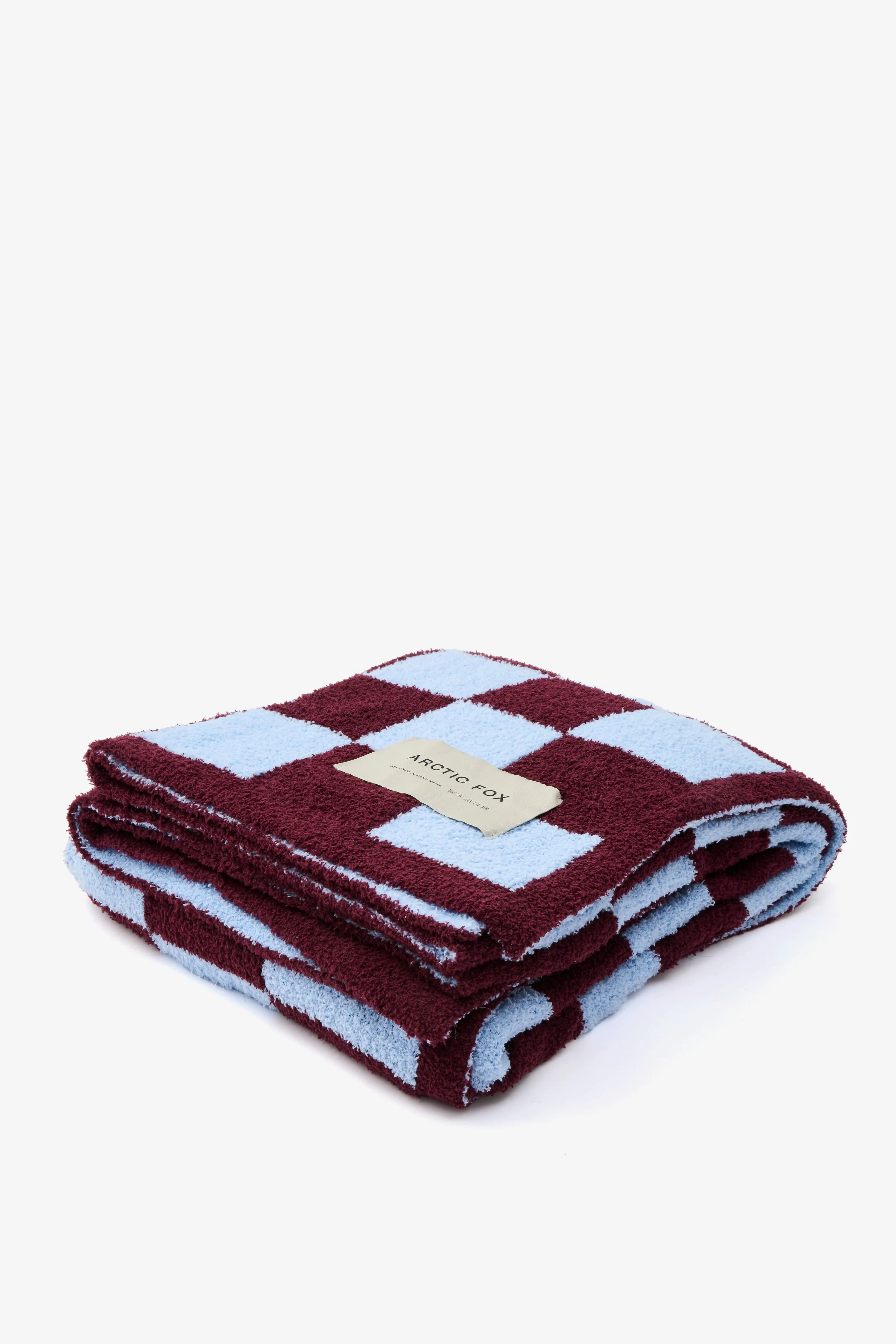 Arctic Fox & Co. - The Teddy Throw | Blue Check