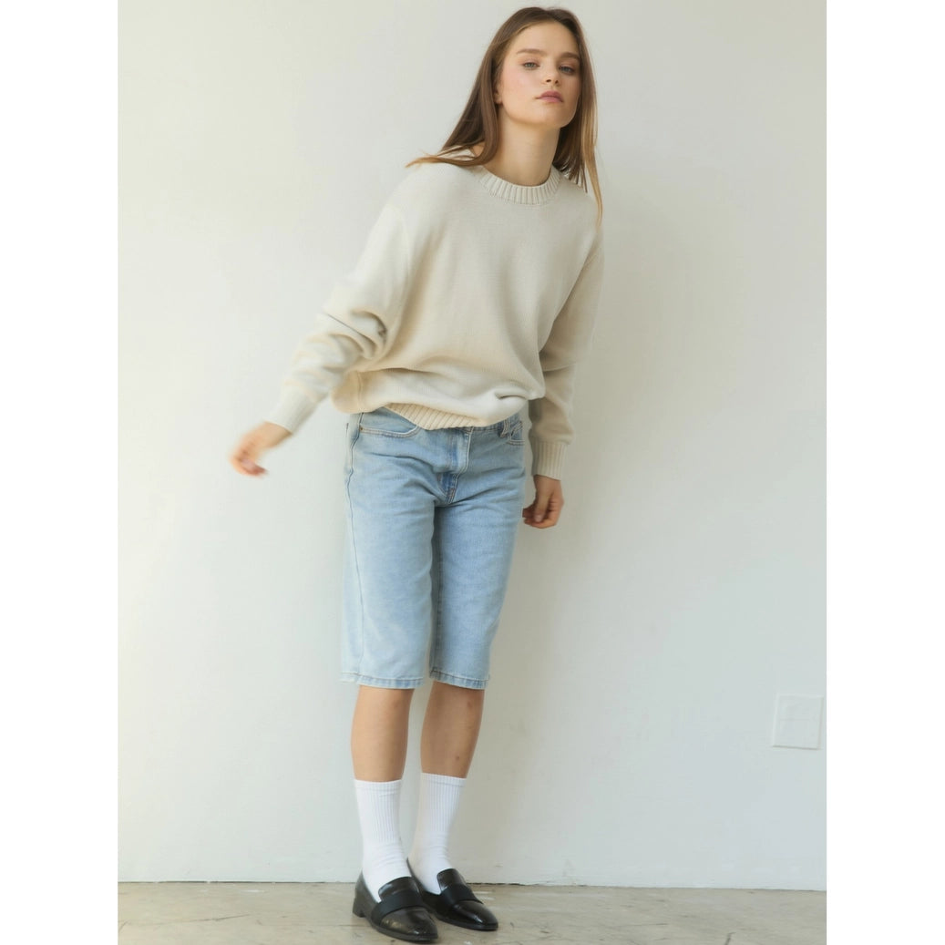 Blank Lab - Perfect Cotton Sweater | Natural White