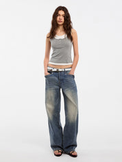 CUBIC - Two-Piece Vest | Gray