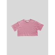 Blank Lab - Loose Fit Cropped Tee | Pink