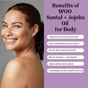 WOO World of Oils - WOO™ Santal + Jojoba Oil