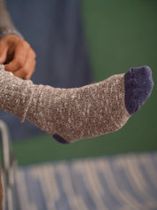 Mollusk - Marled Utility Sock | Walnut