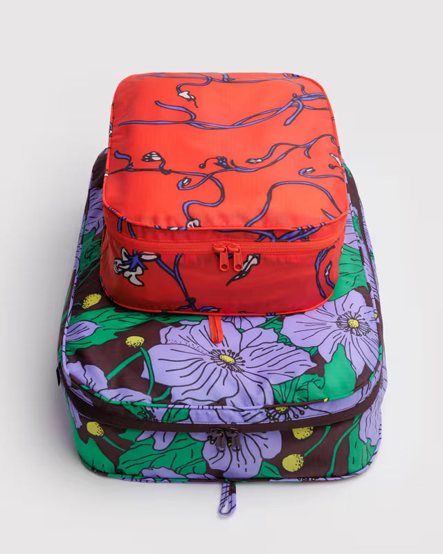 Baggu - Large Packing Cube Set | Poppy Mix