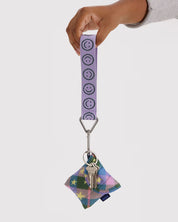 Baggu - Logo Keychain | Lilac Happy