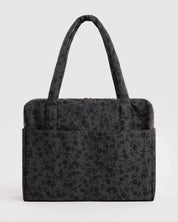 Baggu - Cloud Carry-on | Charcoal Ditsy Floral