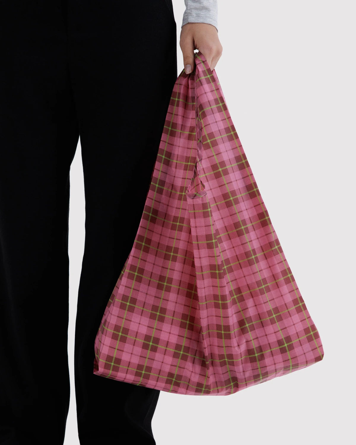 Baggu - Standard Baggu | Azalea Pink Tartan