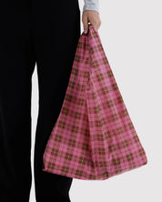 Baggu - Standard Baggu | Azalea Pink Tartan