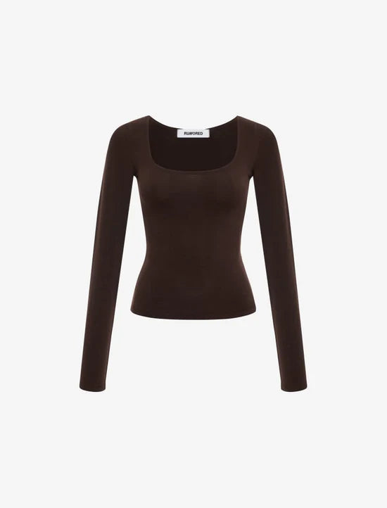 Rumored - Be Mine Long Sleeve | Espresso