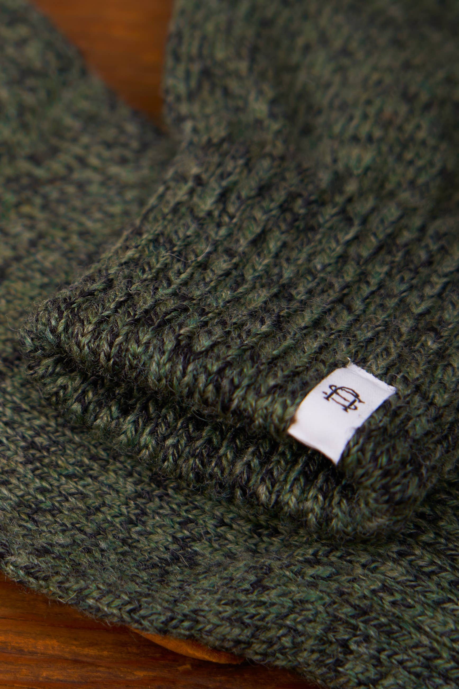 Upstate Stock - Upcycled Ragg Wool Full Glove | Forest