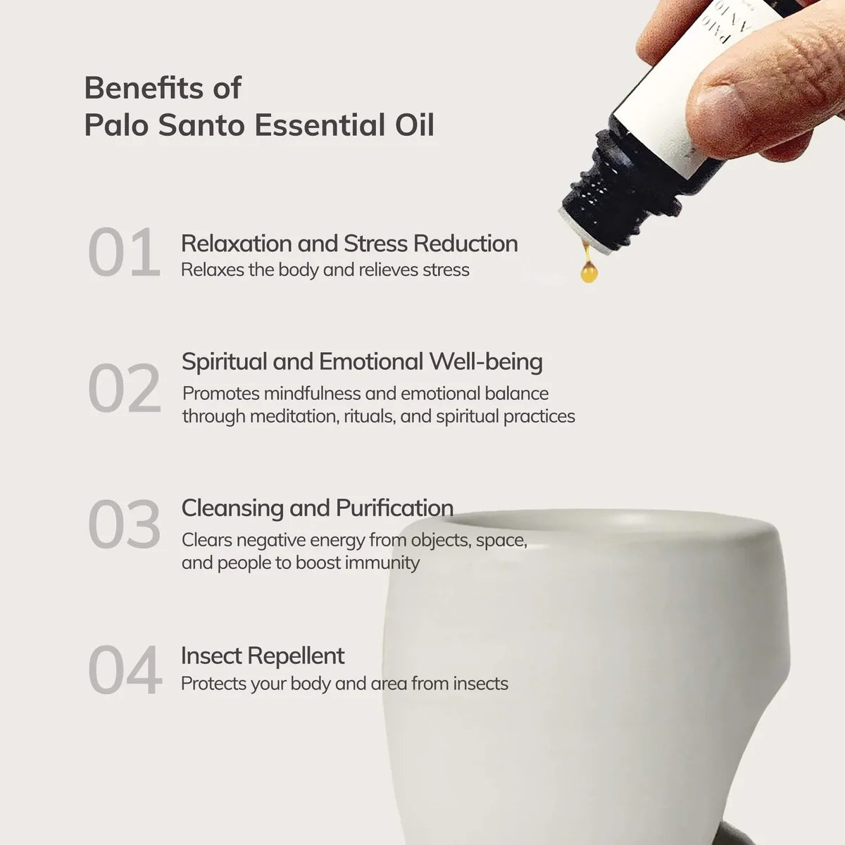 Cedar and Myrrh - Palo Santo Essential Oil