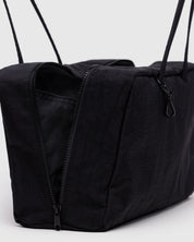 Baggu - Medium Nylon Bowler Bag | Black