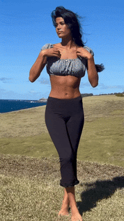 RAT BOI - Ruffle Capri | Onyx