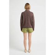 Twentifourth - Mock Neck Sweater | Espresso Brown