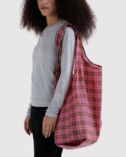 Baggu - Big Baggu | Azalea Pink Tartan