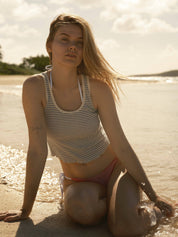 Mollusk - Hemp Tank | Indigo Stripe