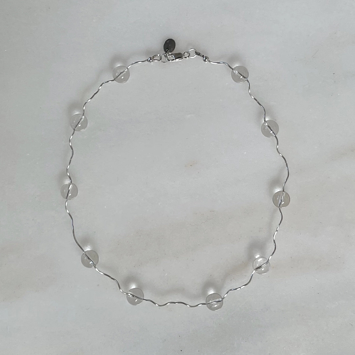 Sea + Pattern - Tube Necklace
