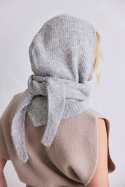 Arctic Fox & Co. - The Alpaca Hooded Scarf | Blizzard Grey
