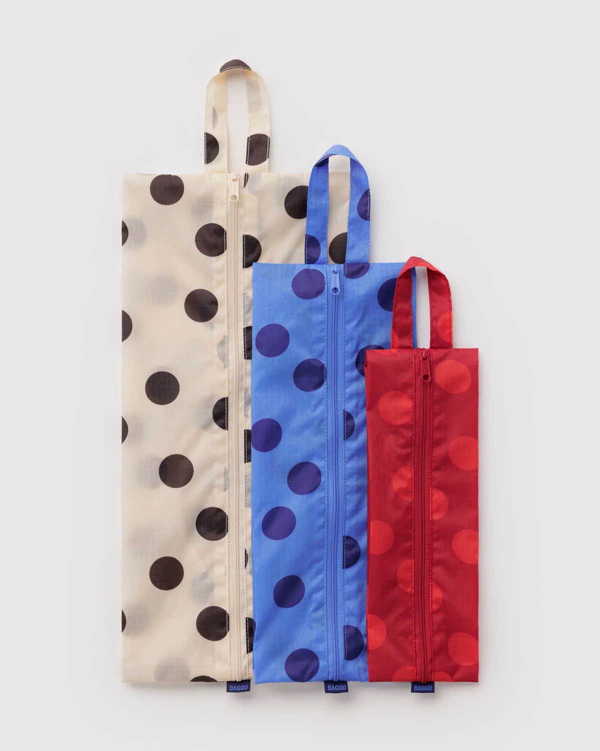 Baggu - 3D Zip Set | Polka Dot Mix