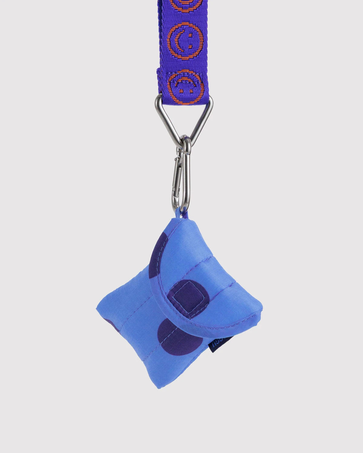 Baggu - Puffy Earbuds Case | Blue Polka Dot