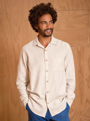 Mollusk - One Pocket Shirt | Natural Flannel